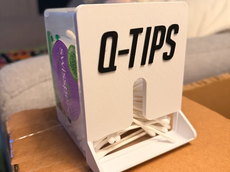 swisspers q-tip container lid