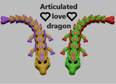 Articulated Love dragon