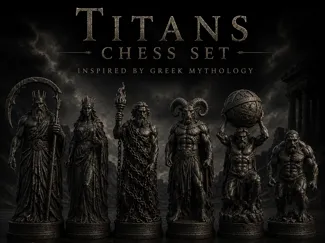 Titans Chess Set