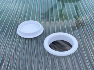 Patio Table Umbrella Ring and Cap