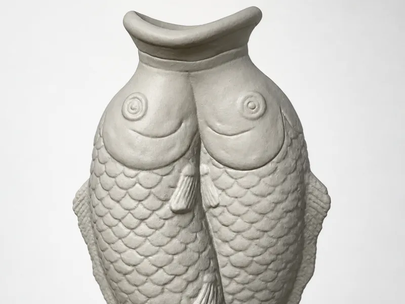 pesci scultura