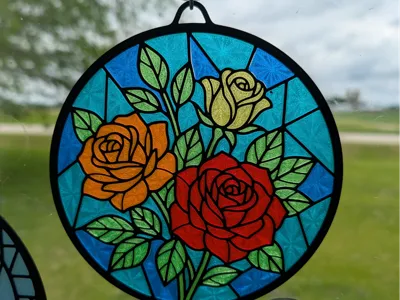 Roses Sun Catcher