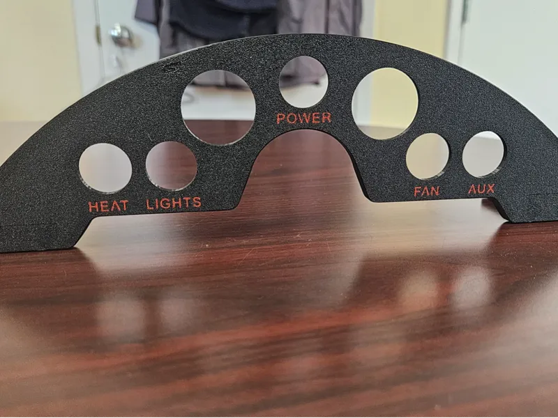 KLR650 Lower Dash Mount (Parametric & Reinforced)