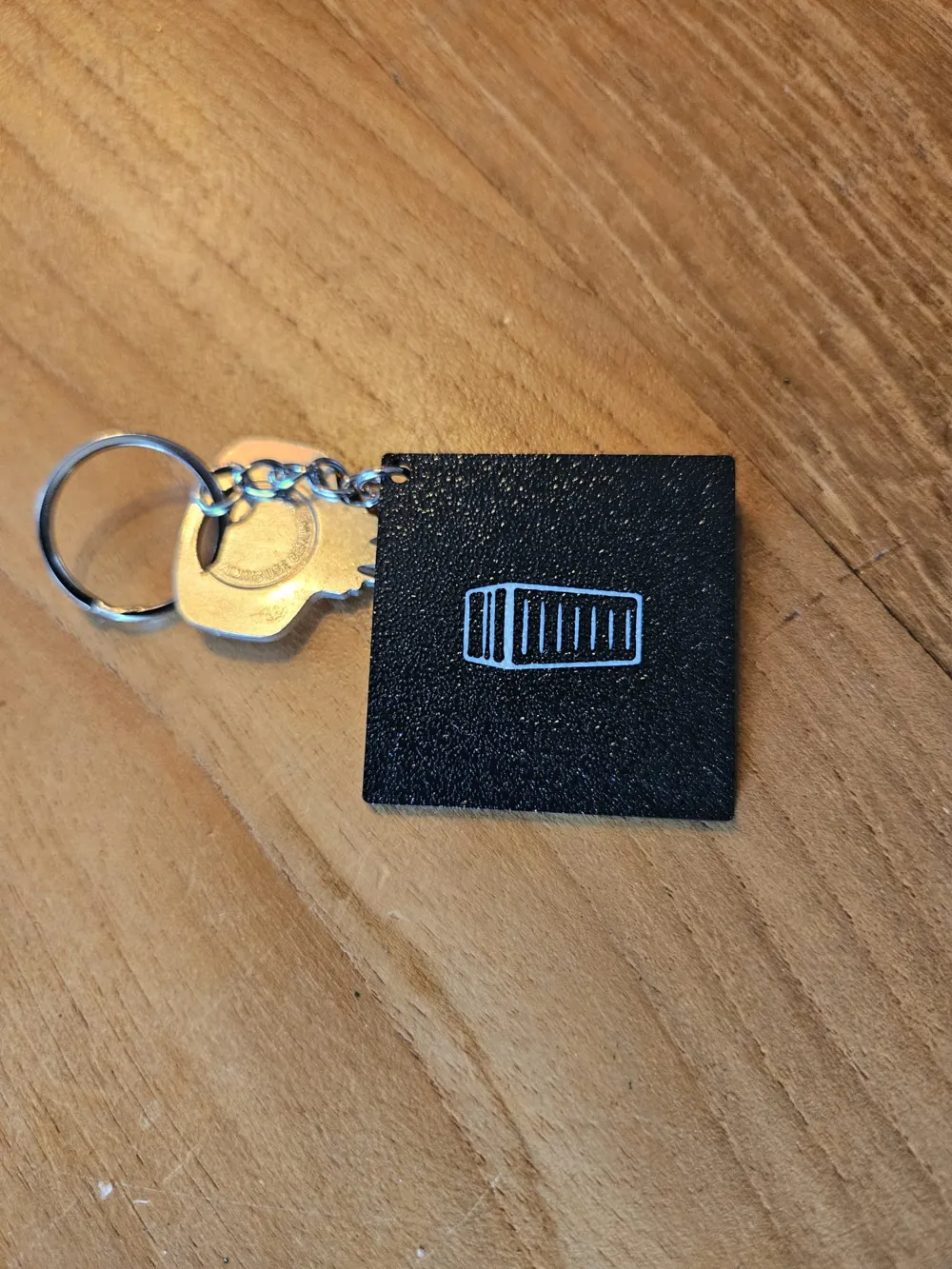 Container Ship Keychain Minimalist Shipping Container Keychain - Free 3D Print Model - MakerWorld