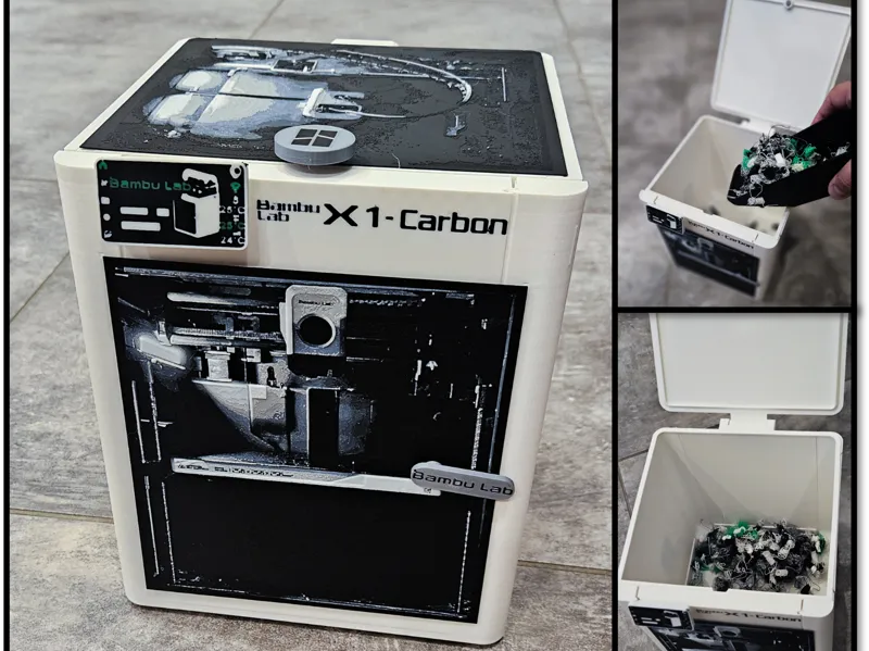 The Bambu X1C Poop bin