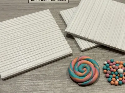 2mm Mini Clay Ball Roller Plate Set