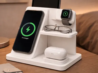 3 in 1 charger/ organizer