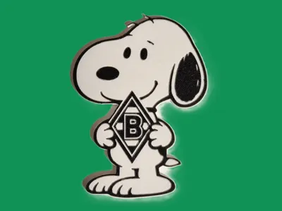 Snoopy with BMG Rhombus