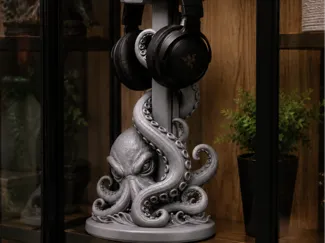 Abyssal Grip octupus headphone stand