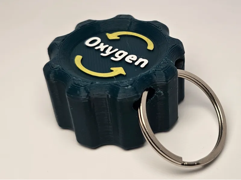 Oxygen Wrench keyring