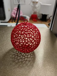 Boule de Noël style Voronoi — photo 3