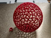 Boule de Noël style Voronoi — photo 2