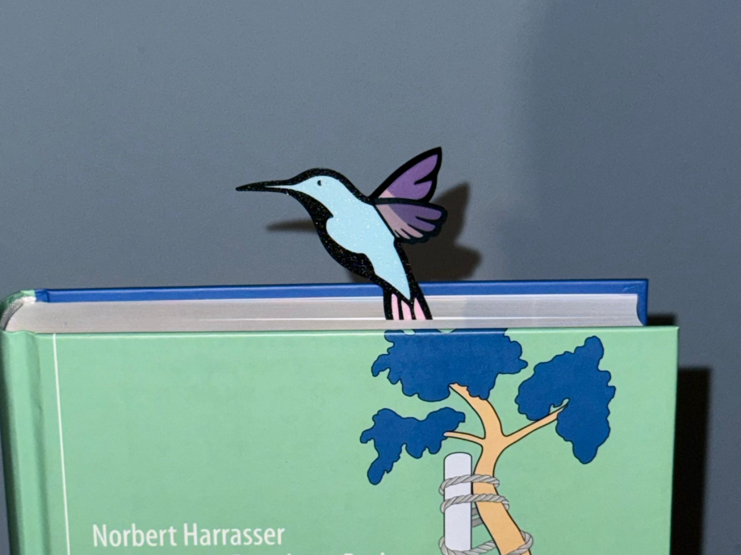 Colibri Lesezeichen (Flügel sind zum falten)