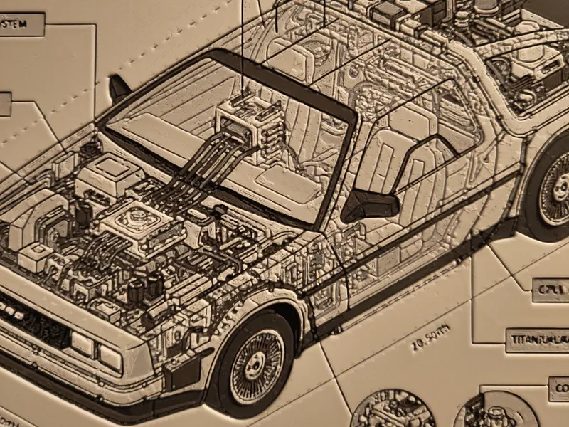 DeLorean The Timemachine 