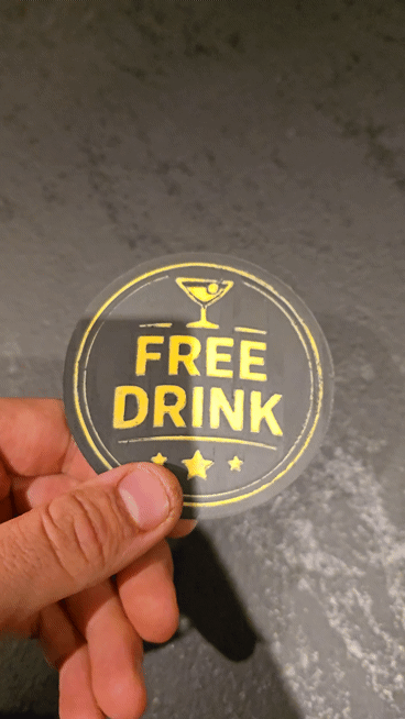 moneta Bar Token “Last Call - Free Drink” contest