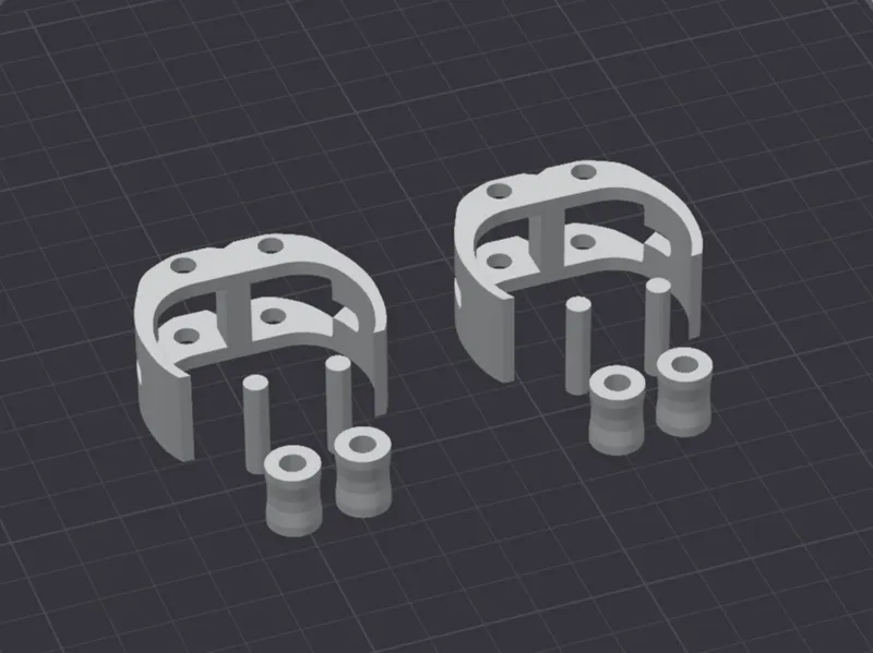 Rodillos Adicionales para Soporte TPU de RedMagic
