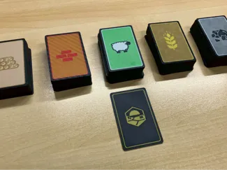 Catan resource cards