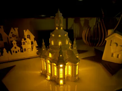 Frauenkirche Dresden - v. 2.0 (hollow inside)