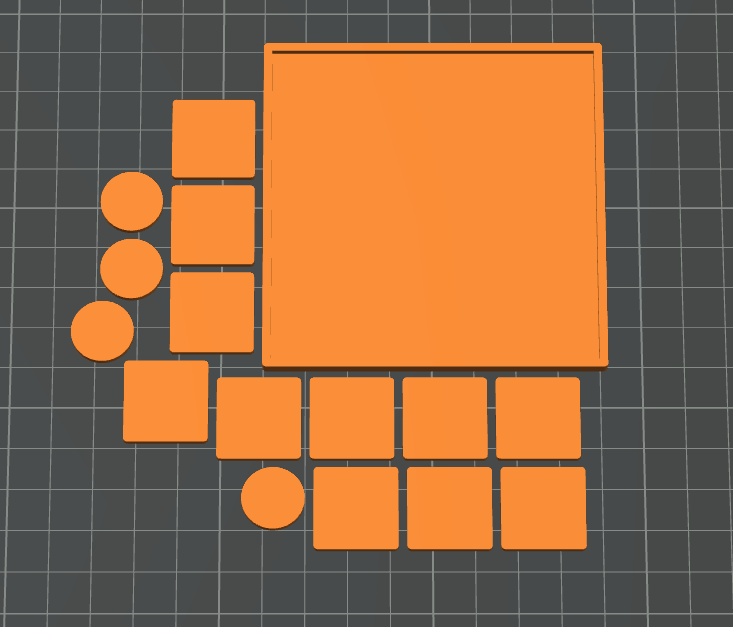 Miniatura 1 do modelo 3D puzzle 一个简单的填充游戏