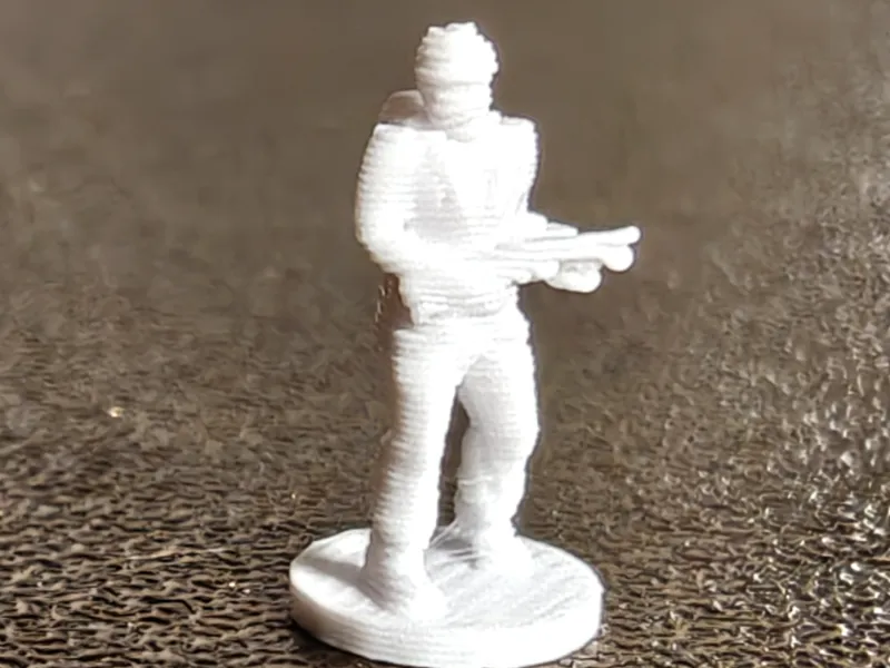 Simple Armymen Soldier  (1:100 Scale)
