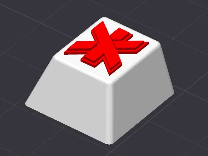Trauma Team Keycap Cherry Profile Cyberpunk 2077