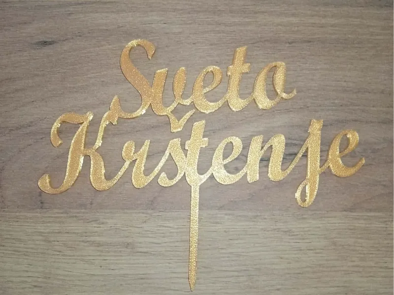 Sveto krštenje topper