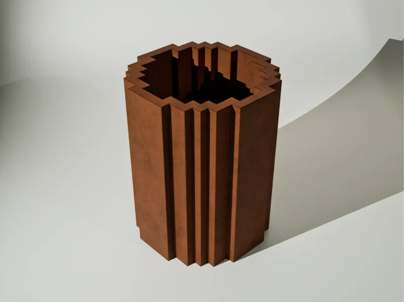 Blocks Vase pot bowl 