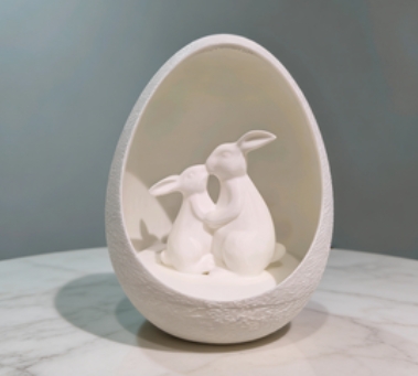 Miniatura 3 do modelo 3D Easter Bunny Egg Lamp