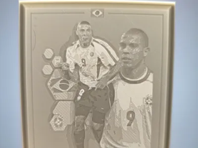 3D Legend Cards Ronaldo Nazario