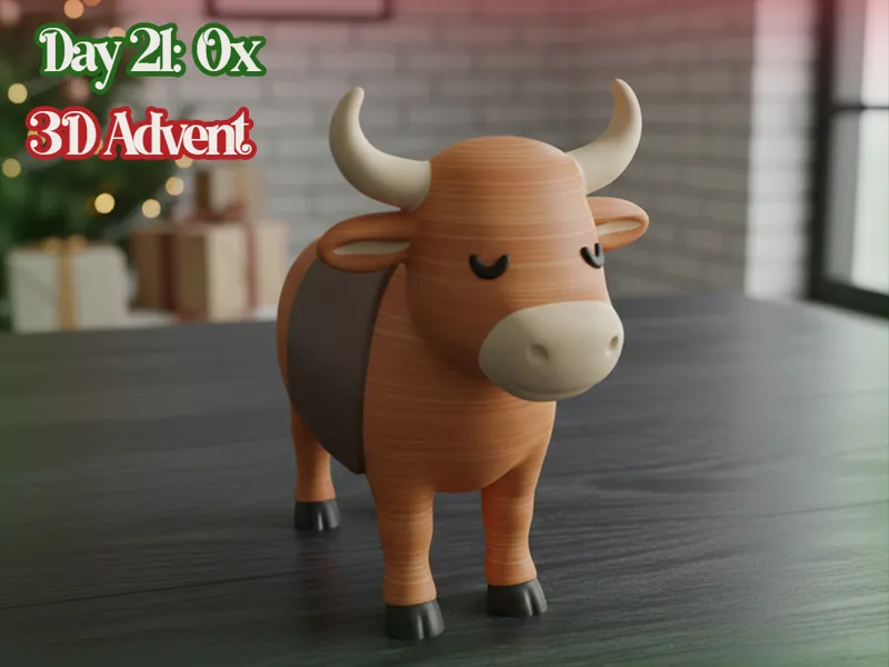 3D Advent Bolivia | Day 21 Ox