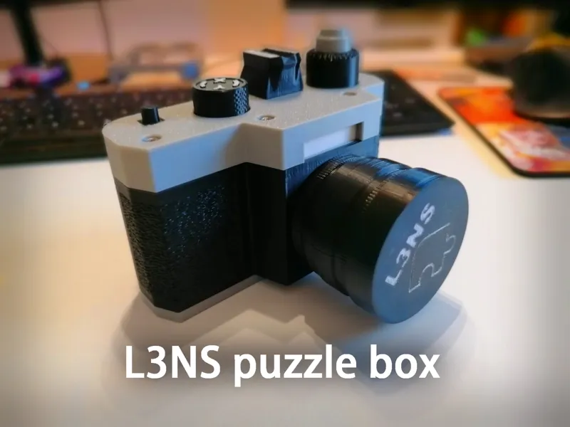 L3NS Camera Puzzle Box