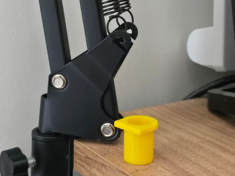 Desk Clamp Adapter Sleeve for Microphone Boom Arm