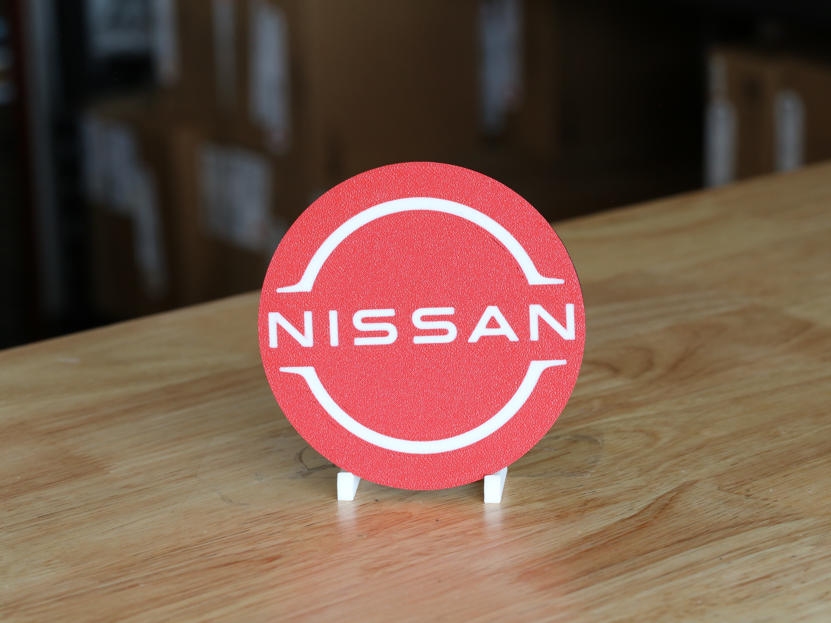 Nissan 2020 Logo 100mm Round Car Drinks Coaster