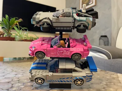 3-tier SPEED CHAMPIONS car stand