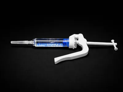 Flux Plunger Dispenser. The usual, but 3d printed
