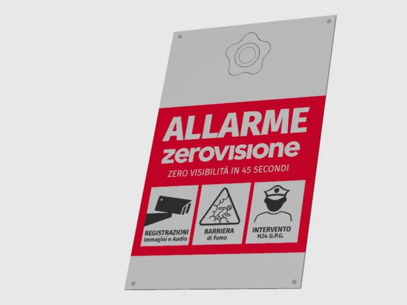 Cartello Videosorveglianza