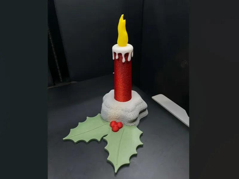 LED Christmas candle