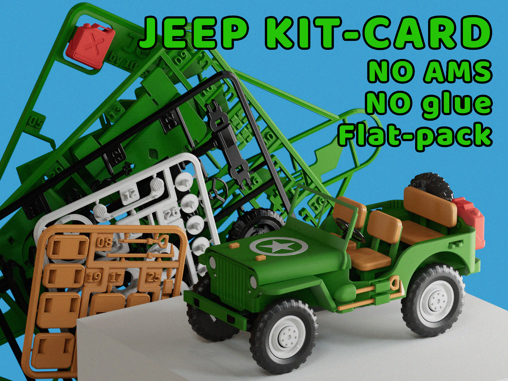 JEEP Assembly Kit-Card