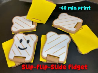 Grilled Cheese Flip + Slide Fidget (~40 mins)