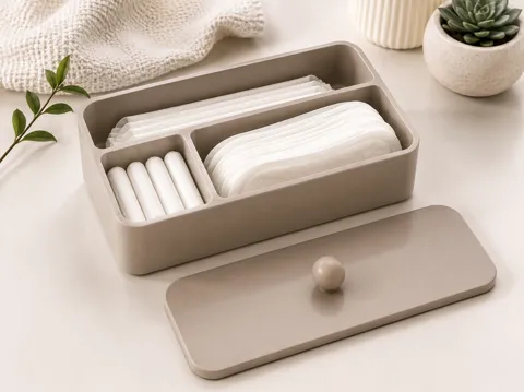 Organizador: Feminine Hygiene Organizer with Lid — referencia de MakerWorld
