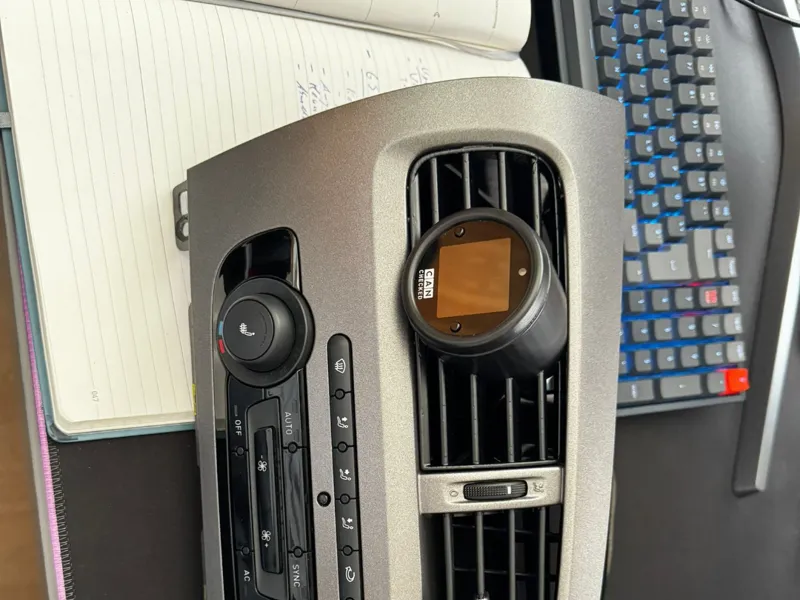 Seat Leon 1P MK2 Canchecked Lüftung Boostgauge