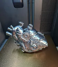 Heart silk filament 0.2mm layer, 2 walls, 6% infill