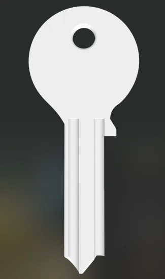 Blank Key U5D 