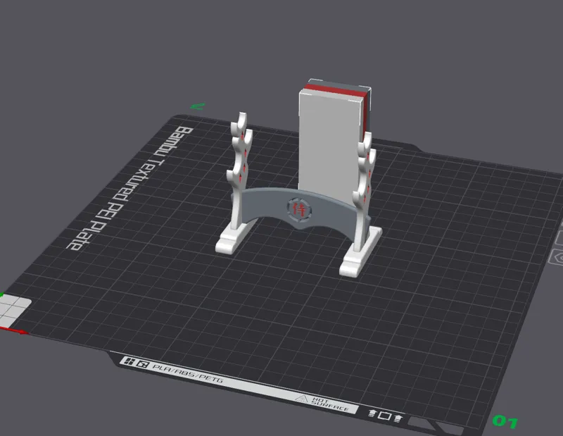 Samurai Design Pen Stand