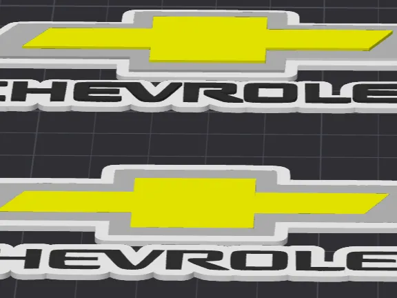 LOGO CHEVROLET PARA CHOP CON Y SIN AMS