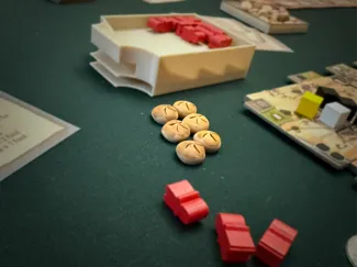 Bread Roll Token for Board Games