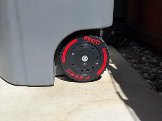 Garbage Bin F1 Style Tires