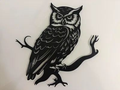 Owl decoration furniture design