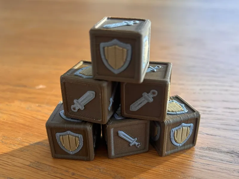 Dice Sword and Shield