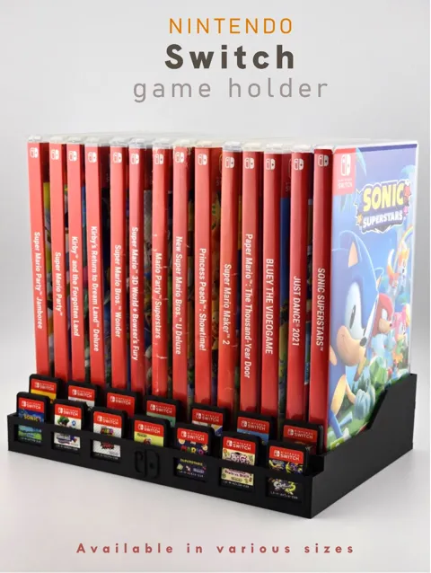 Nintendo Switch 1 & 2 - Game Display Storage view 4